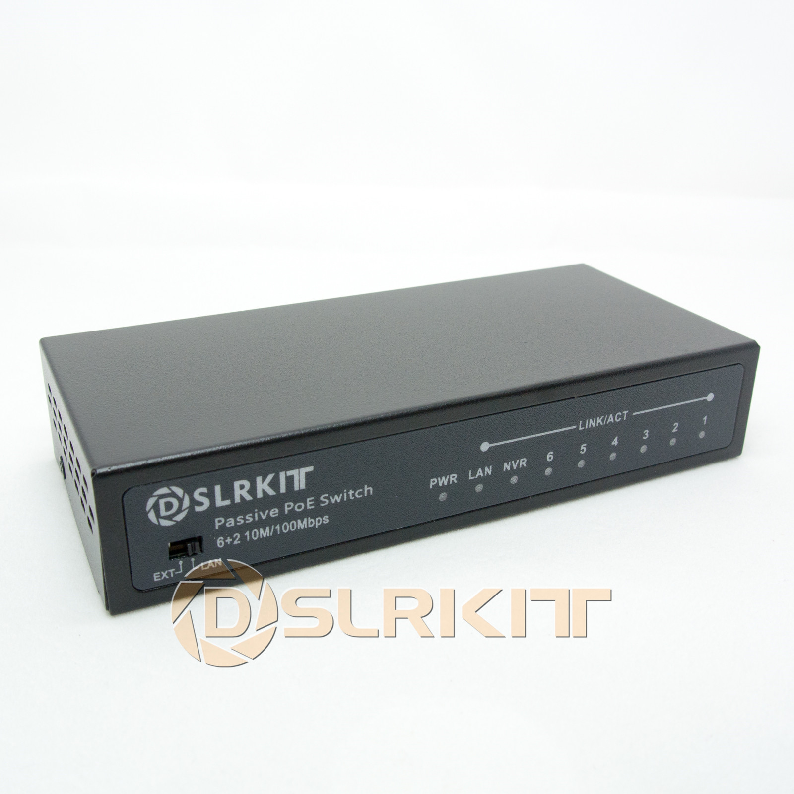 Power Over Ethernet - DSLRKIT 250M 8 Ports 6 PoE
