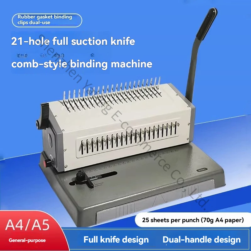21 Holes Comb Binding Machine  - Binding Machine Comb ulasan dan harga