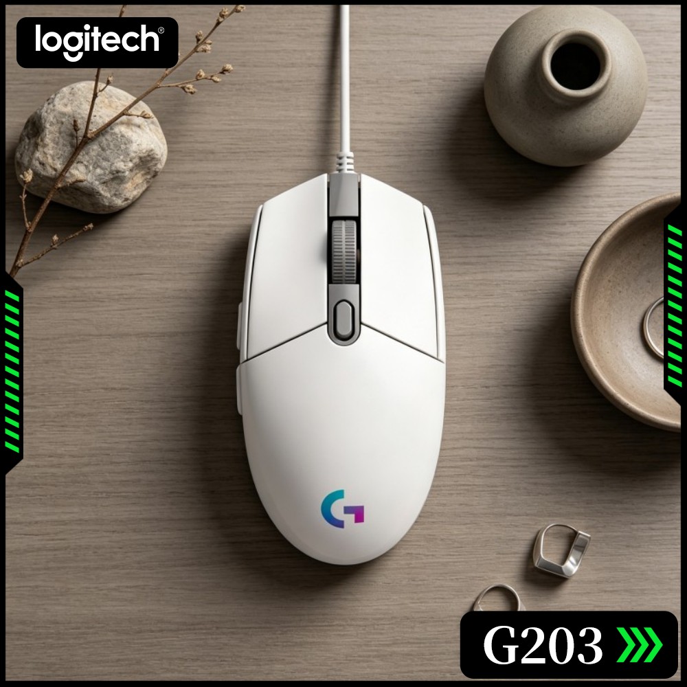 Logitech G203 Wired Gaming Mou - Logitech Mouse G203 ulasan dan harga