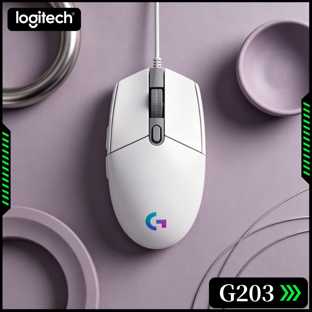 Logitech G203 Wired Gaming Mou - Logitech Mouse G203 ulasan dan harga