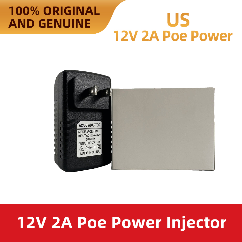 12V 2A POE Injector 24W 10/100 - Power Over Ethernet ulasan dan harga