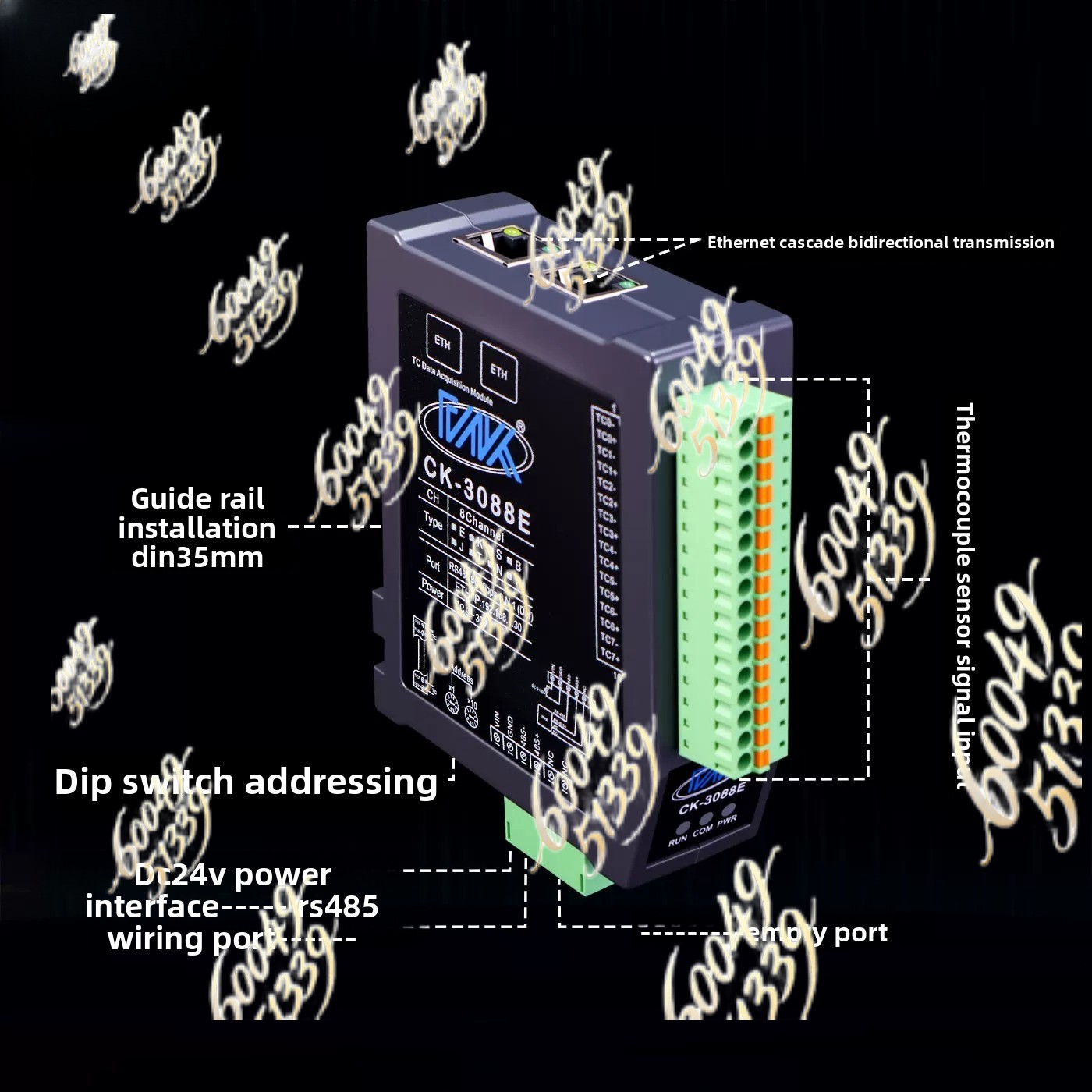 apply to 8CH Fully Isolated K- - Power Over Ethernet ulasan dan harga