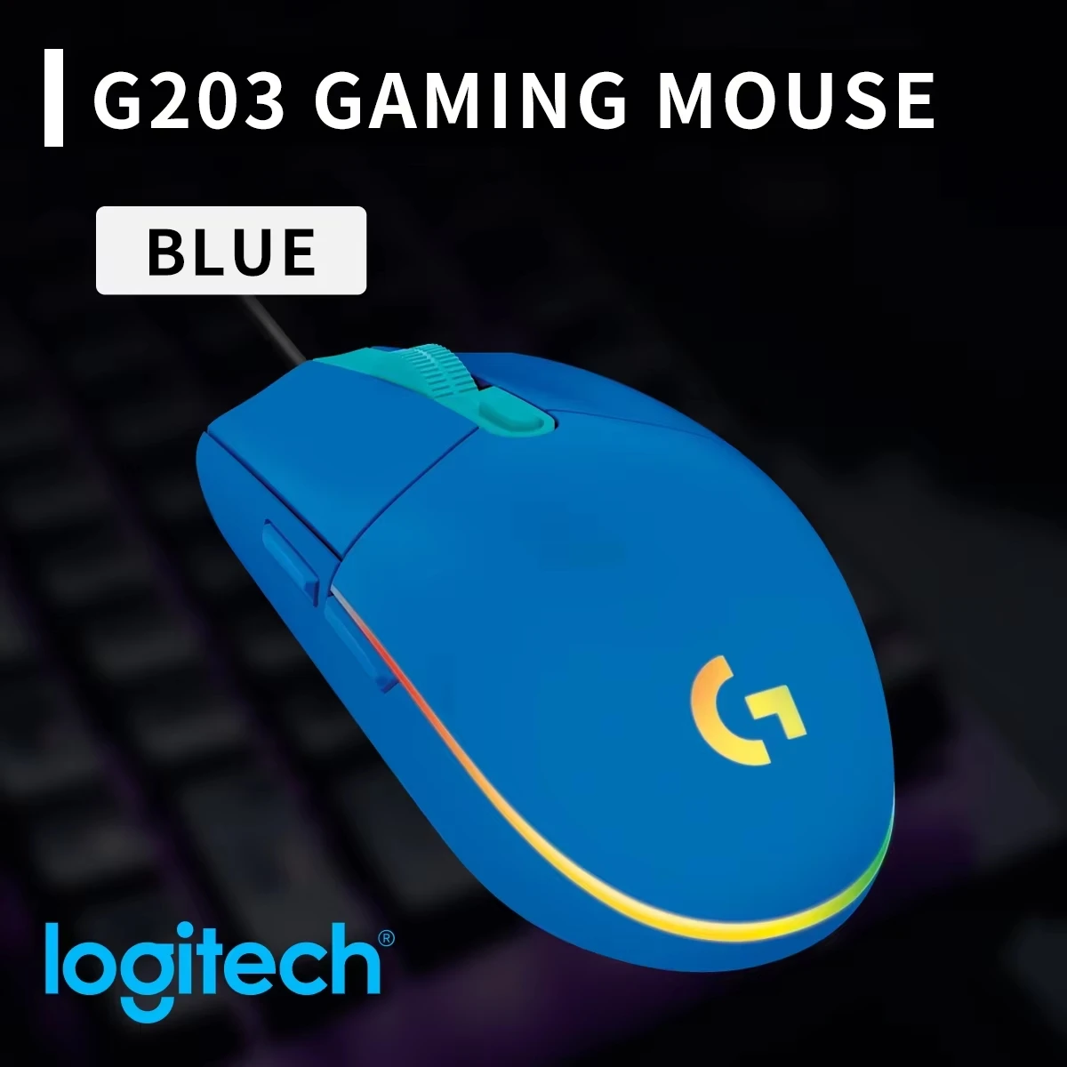 Logitech G203 Wired Gaming Mou - Logitech Mouse G203 ulasan dan harga
