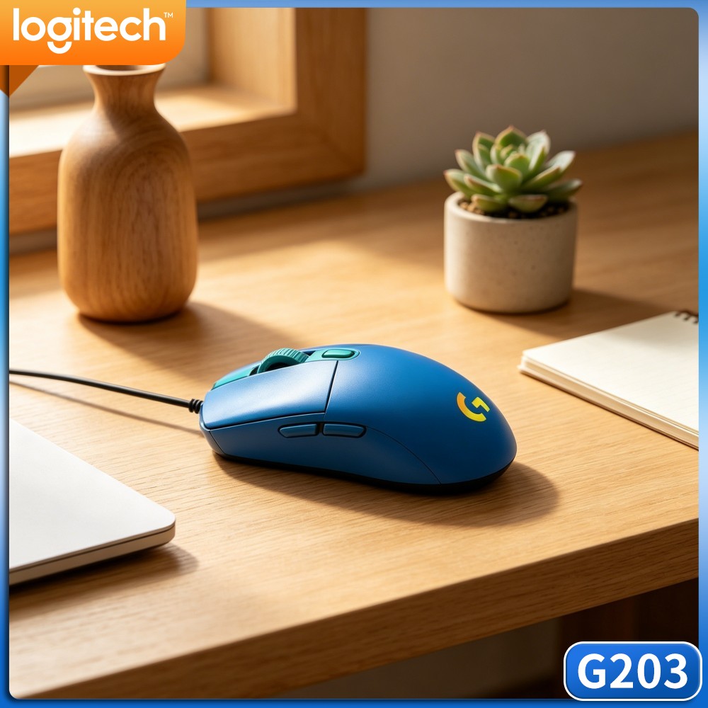 Logitech G203 Wired Gaming Mou - Logitech Mouse G203 ulasan dan harga