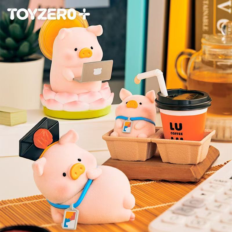 In Stock Cute Canned Pig Lulu  - Office Technician ulasan dan harga