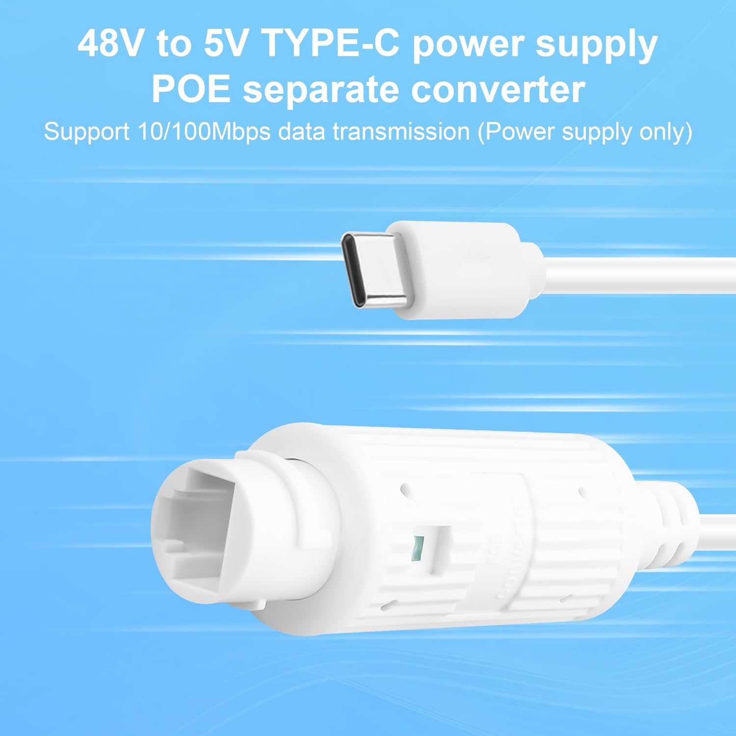 POE to USB-C Power Converter R - Power Over Ethernet ulasan dan harga