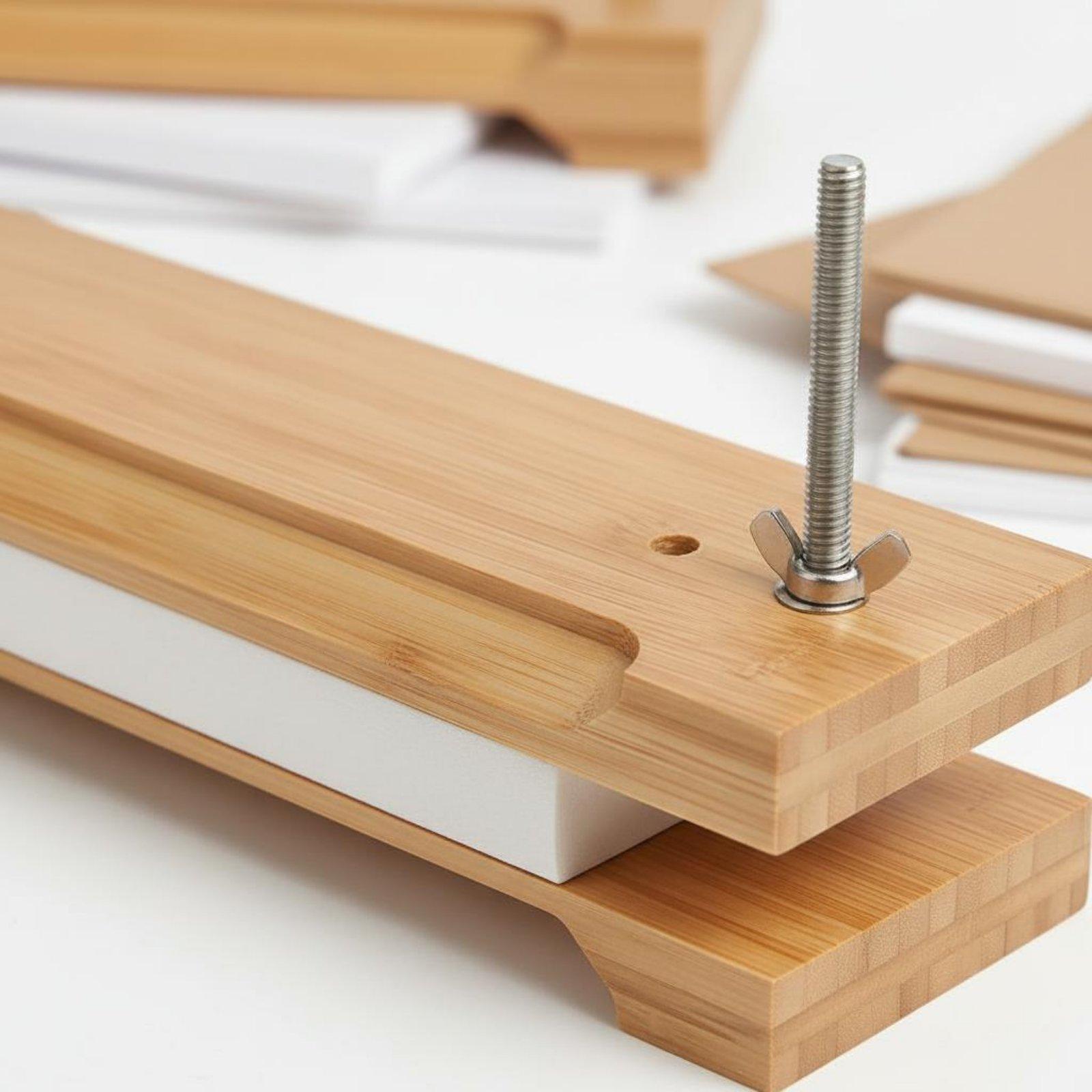 Wooden Bookbinding Press Versa - Binding Machine Comb ulasan dan harga