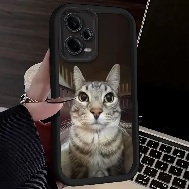 Trendy Cat Smoking Phone Case  - Receipt Printer Thermal ulasan dan harga