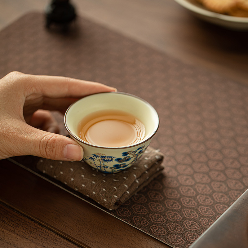 Jingdezhen Hand Painted Blue W - Office Technician ulasan dan harga
