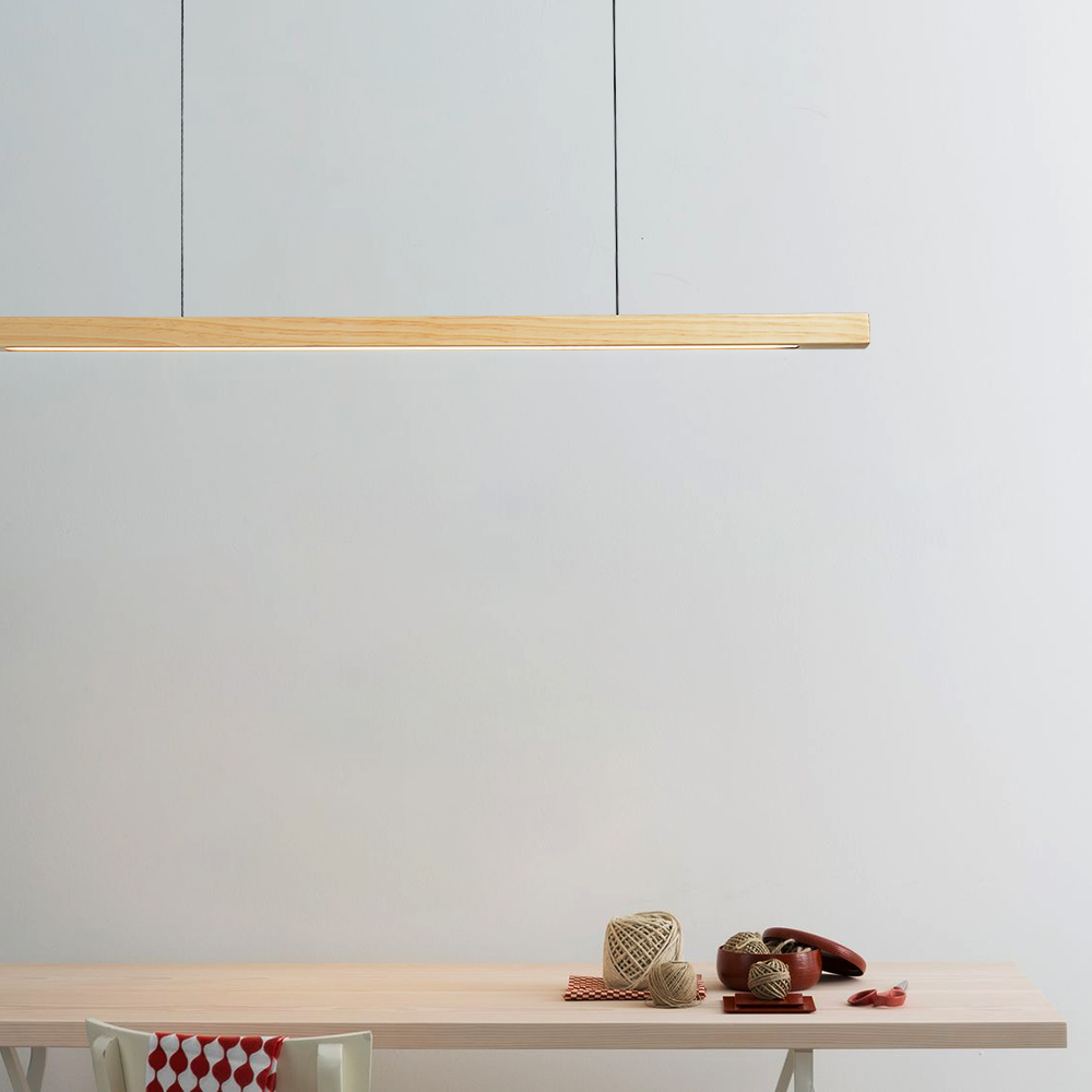Customized Wooden Pendant Ligh - Office Technician ulasan dan harga