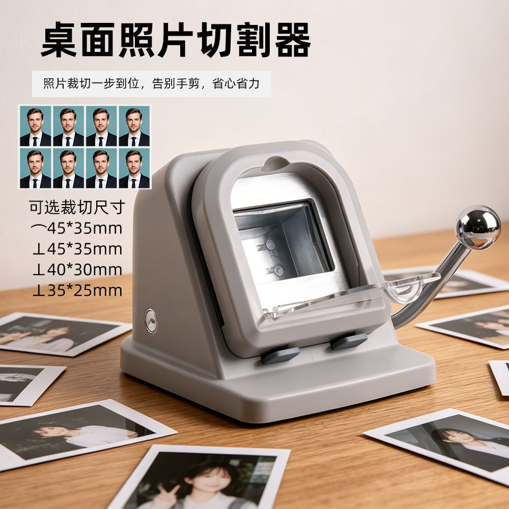 Manual ID Photo Cutter with In - Binding Machine Comb ulasan dan harga
